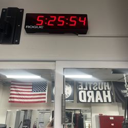 Rogue Home Gym Clock