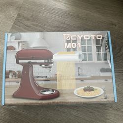 KitchenAid KPSA pasta roller attachment, stainless steel, Silver