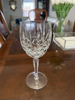 Gorham Lady Anne Cut Crystal Water Goblet – 7.5”