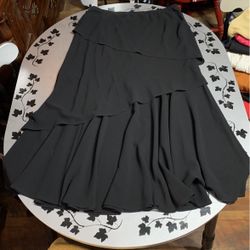 Women’s Full-length Black Skirt (size XL)