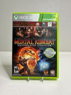Mortal Kombat Komplete Edition Platinum Hits Xbox 360 CIB