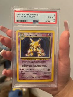Alakazam holo PSA 6 Pokémon card