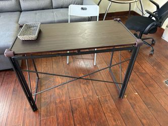 Brown desk