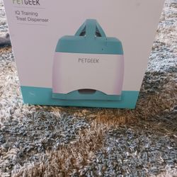 Brand New IN Box Pet Geek Treat Training Machine $50 Firm Must Pick Up Broadway And APACHE BUCKEYE AZ CASH ONLY PLS THANKS 