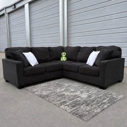 Black Sectional Couch