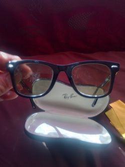 Ray-Ban Black Square Frame Eyeglasses