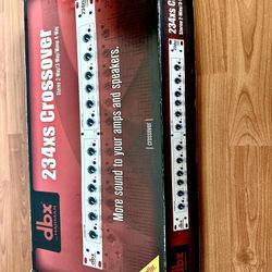 dbx 234xs 2-/3-way Stereo, 4-way Mono Crossover
