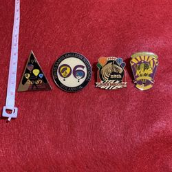 Vintage Hot Air Balloon Hat pins 