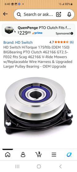 HD high  torque  clutch