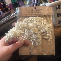 Tim  Holtz Bouquet 5 Bunches X2