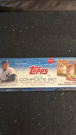 2012 Topps MLB Baseball Factory Sealed Complete Set