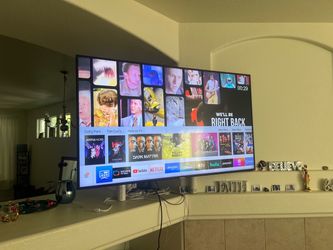 65" Samsung smart tv