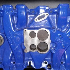 1(contact info removed) Olds 4 Barrel 455 Big Block Intake For Jet Boat