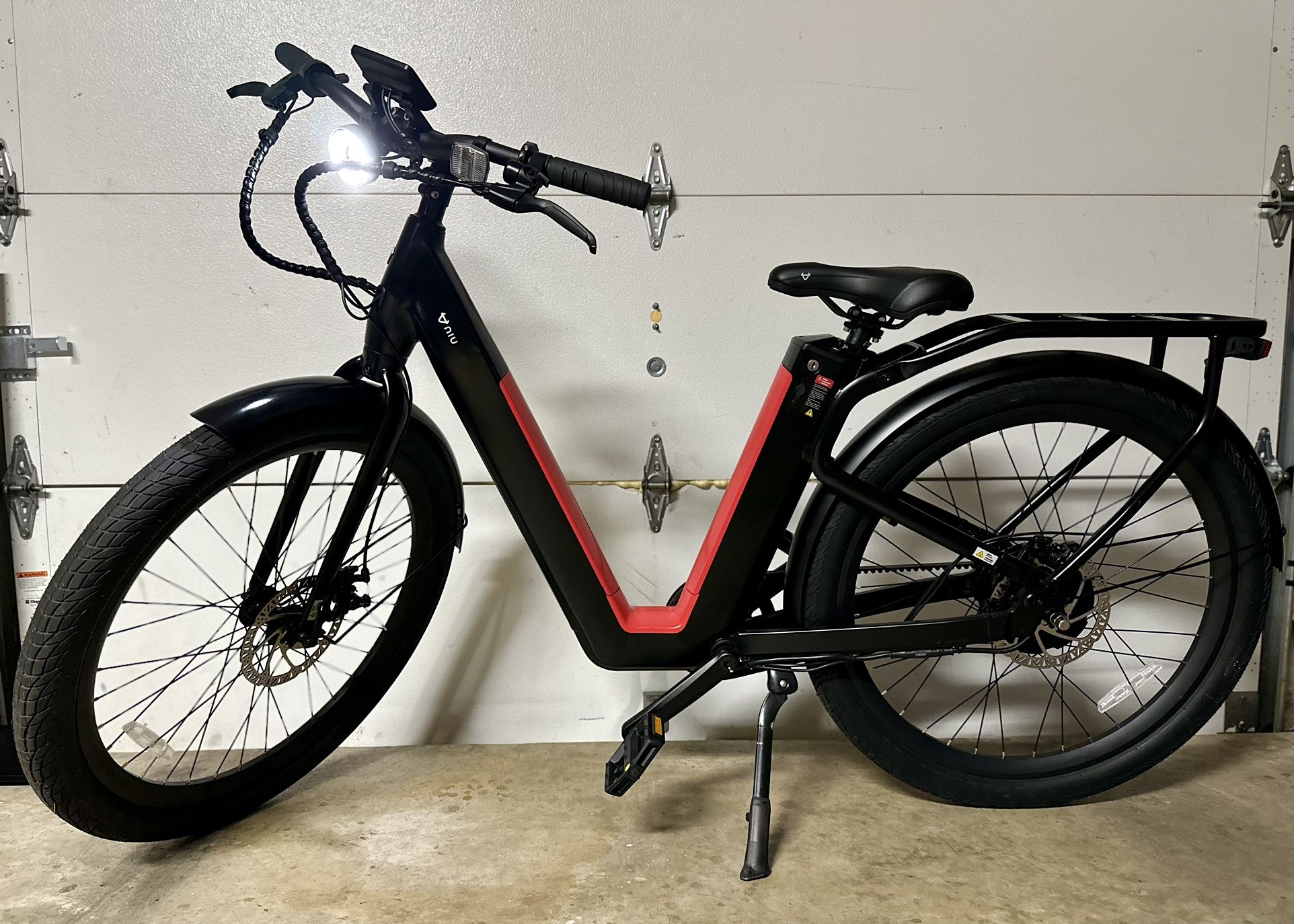 NIU BQi-C3 Twin Batteries Electric Bike 90 Miles Max Range 28 Mph Top Speed