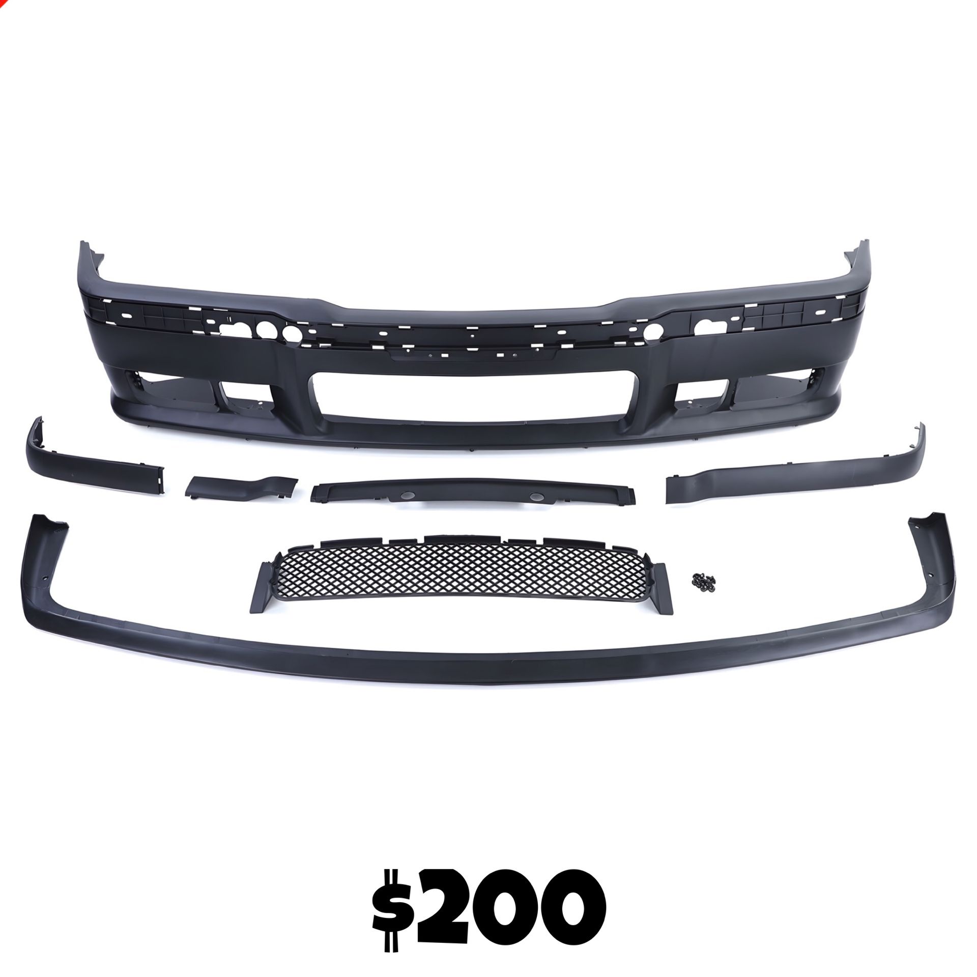 BMW E36 M3 Style Front Bumper