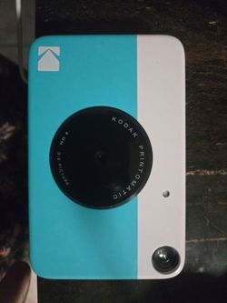 Kodak Printomatic Instant Print Camera Blue Polaroid