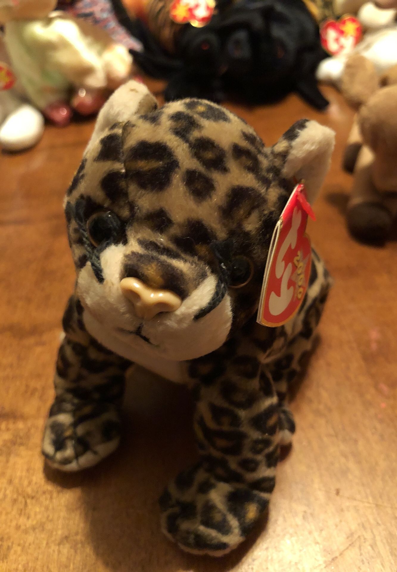 TY beanie baby Sneaky the Leopard