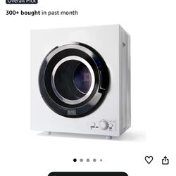 Black+Decker Portable Washer And Dryer 