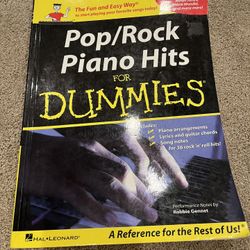 Pop/Rock Piano Hits For Dummies
