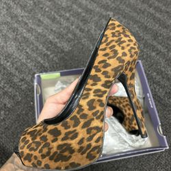 JLo Cheetah heels 