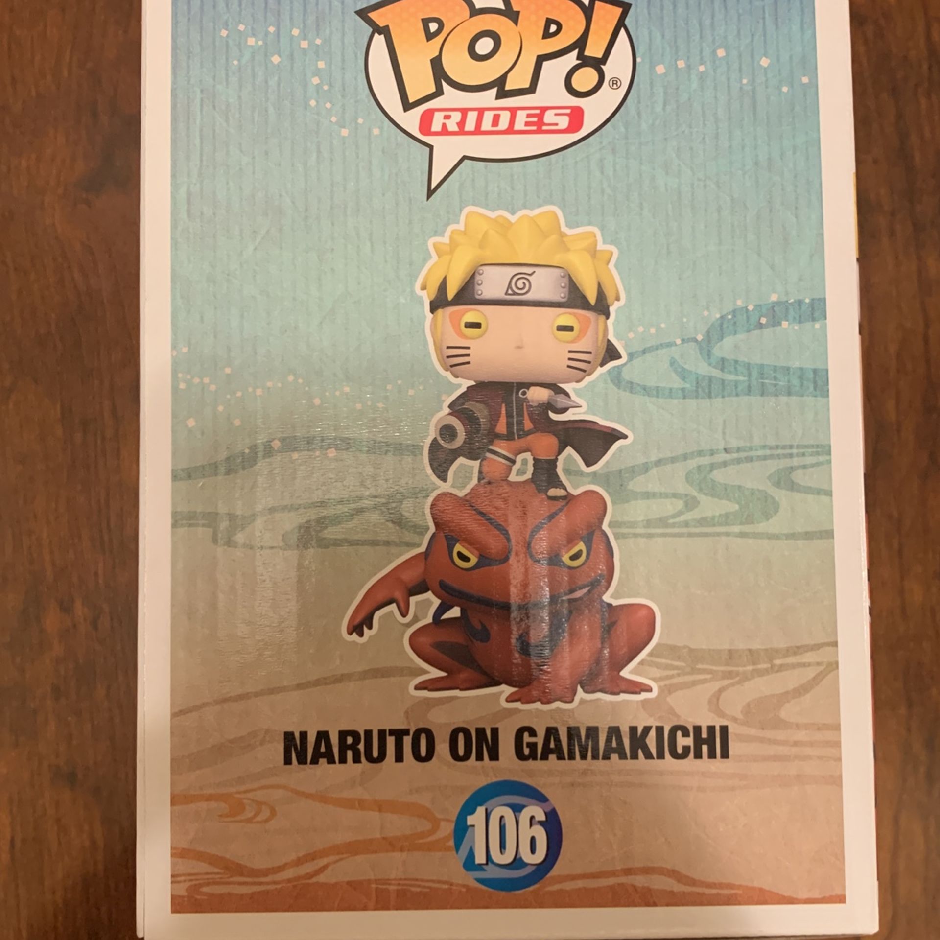 Naruto On Gamakichi Funko  main image 2