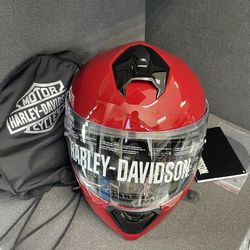 Harley Davidson Capstone Red Helmet Size 2XL NEW 