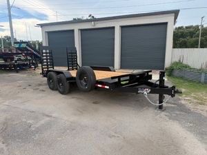 AMP 7 x 16 Equipment Trailer 14k