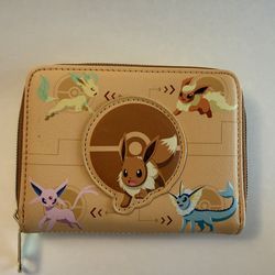 Pokemon Eeveelutions Zip Around Wallet