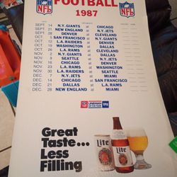 1987 Monday Night Football 