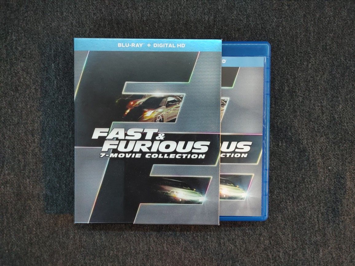 Fast & Furious 7-Movie Collection (Blu-Ray)