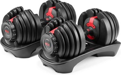 Bowflex Selecttech 552 Adjustable Dumbell Set with Craddles