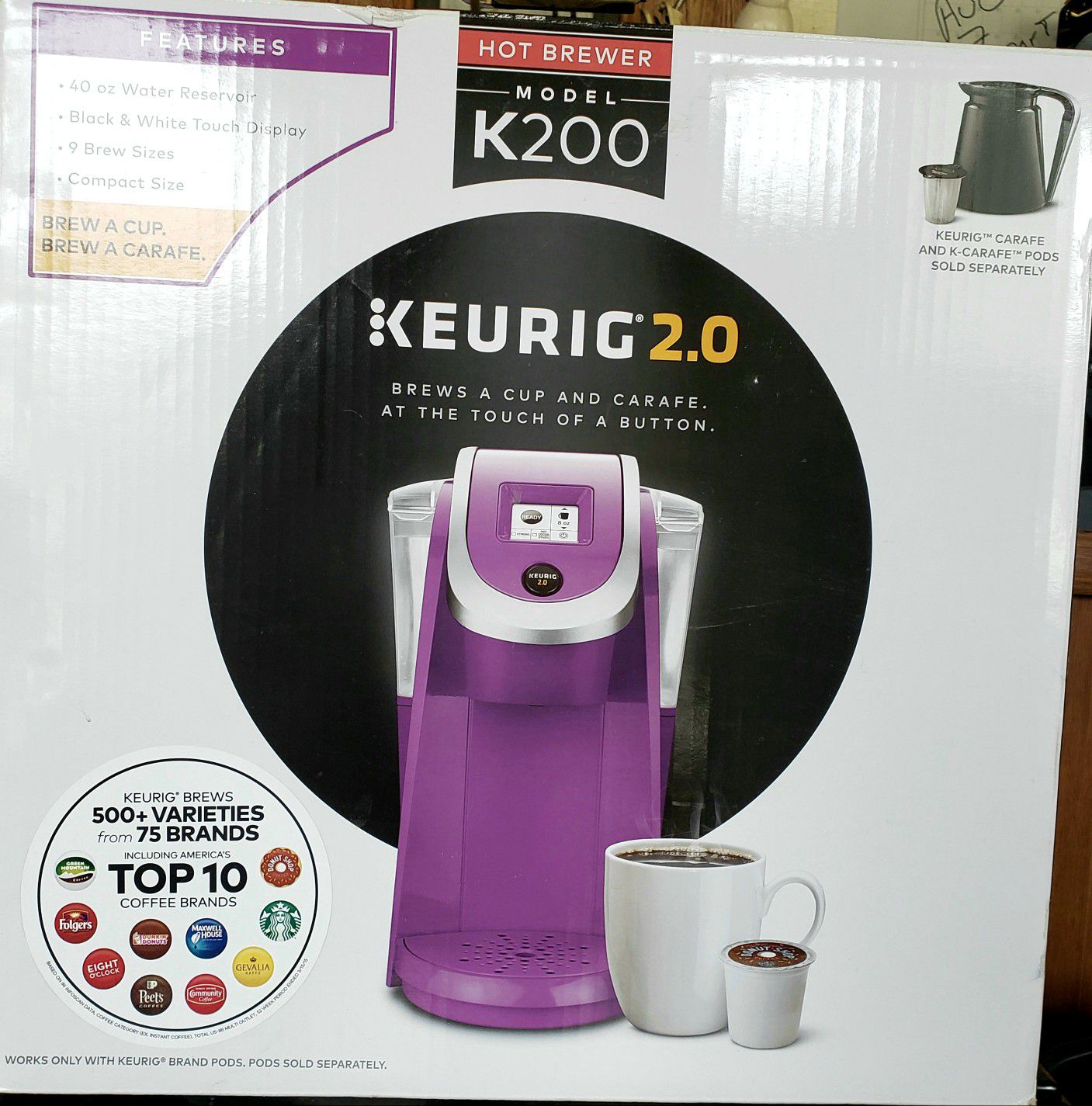 KEURIG K200 COFFEE MAKER