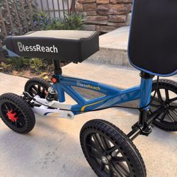 All Terrain Heavy Duty Model KNEE Scooter With 350 Pounds Weight Limit. Brand New