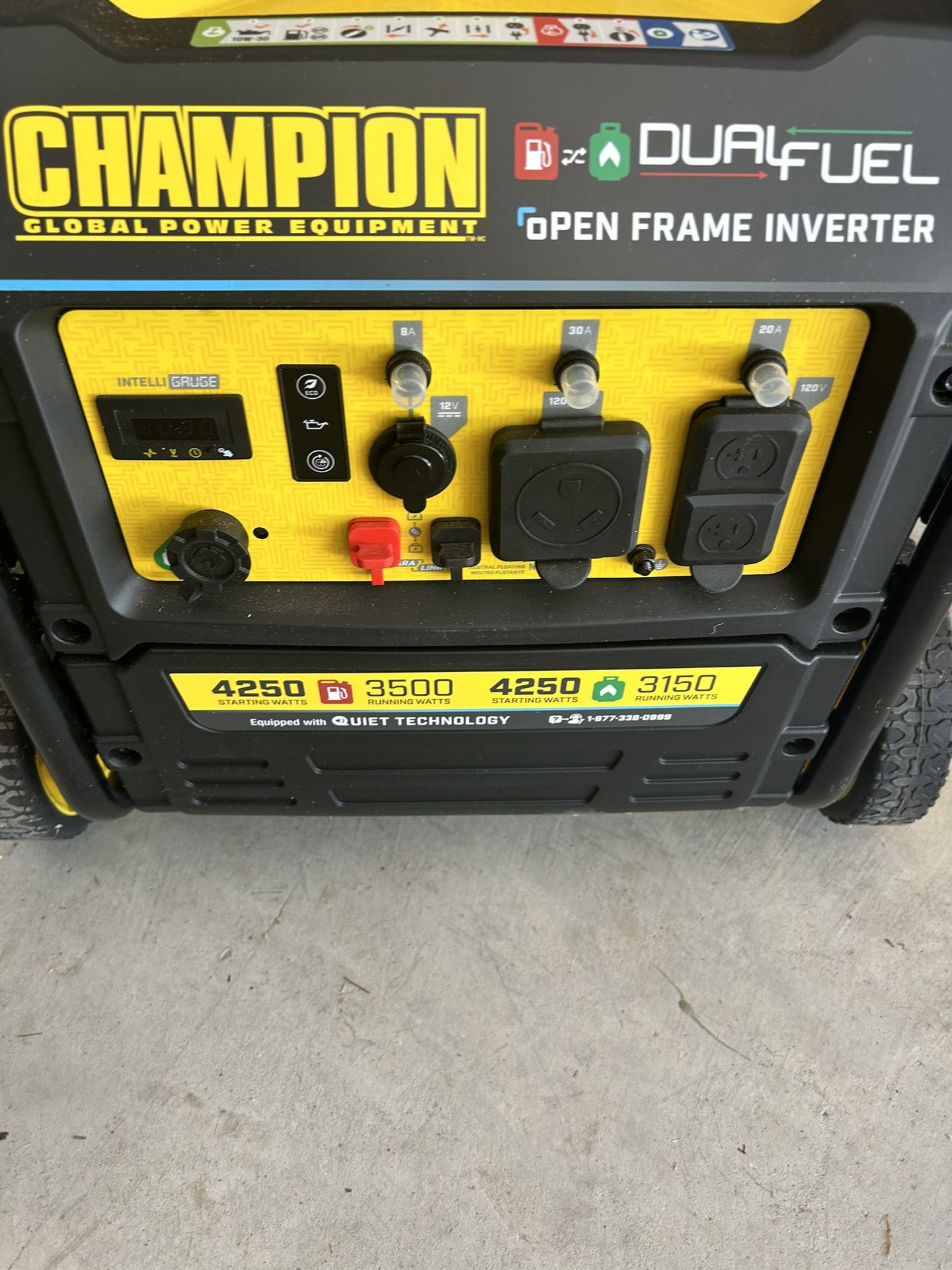 Nearly New Champion 3500W Generator