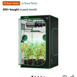 VIVOSUN S448 4x4 Grow Tent, 48"x48"x80"