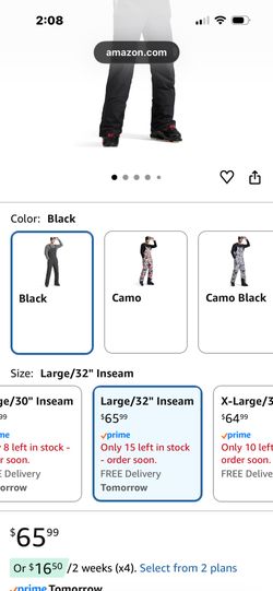 Freedom Soldier Snow Pants
