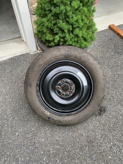 Spare tire and wheel. 2014 Honda pilot Acura and many others