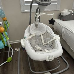 Graco DuetConnect LX swing and bouncer