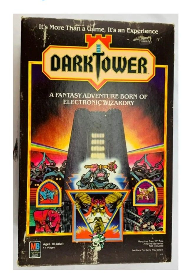 1981 Vintage Dark Tower board game