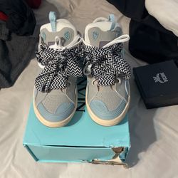 LANVINS BABY BLUE AND GREY