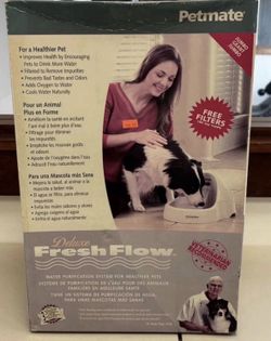 Petmate deluxe fountain for pets