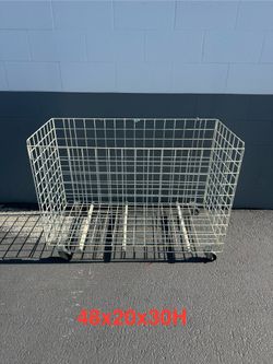 Large Collapsable Rolling Bin/Cart
