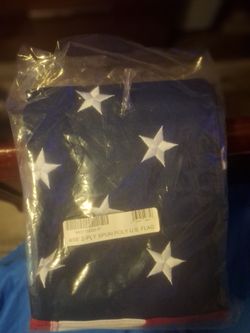 4X6' 2-PLY SPUN POLY U. S FLAG
