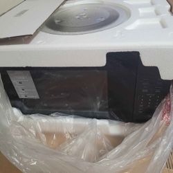 💥NEW Magic Chef 1.1 cu. ft. Countertop Microwave Oven, in Black with Gray Cavity/ microondas 💥Magic Chef 1.1 cu. ft. Countertop Microwave Oven