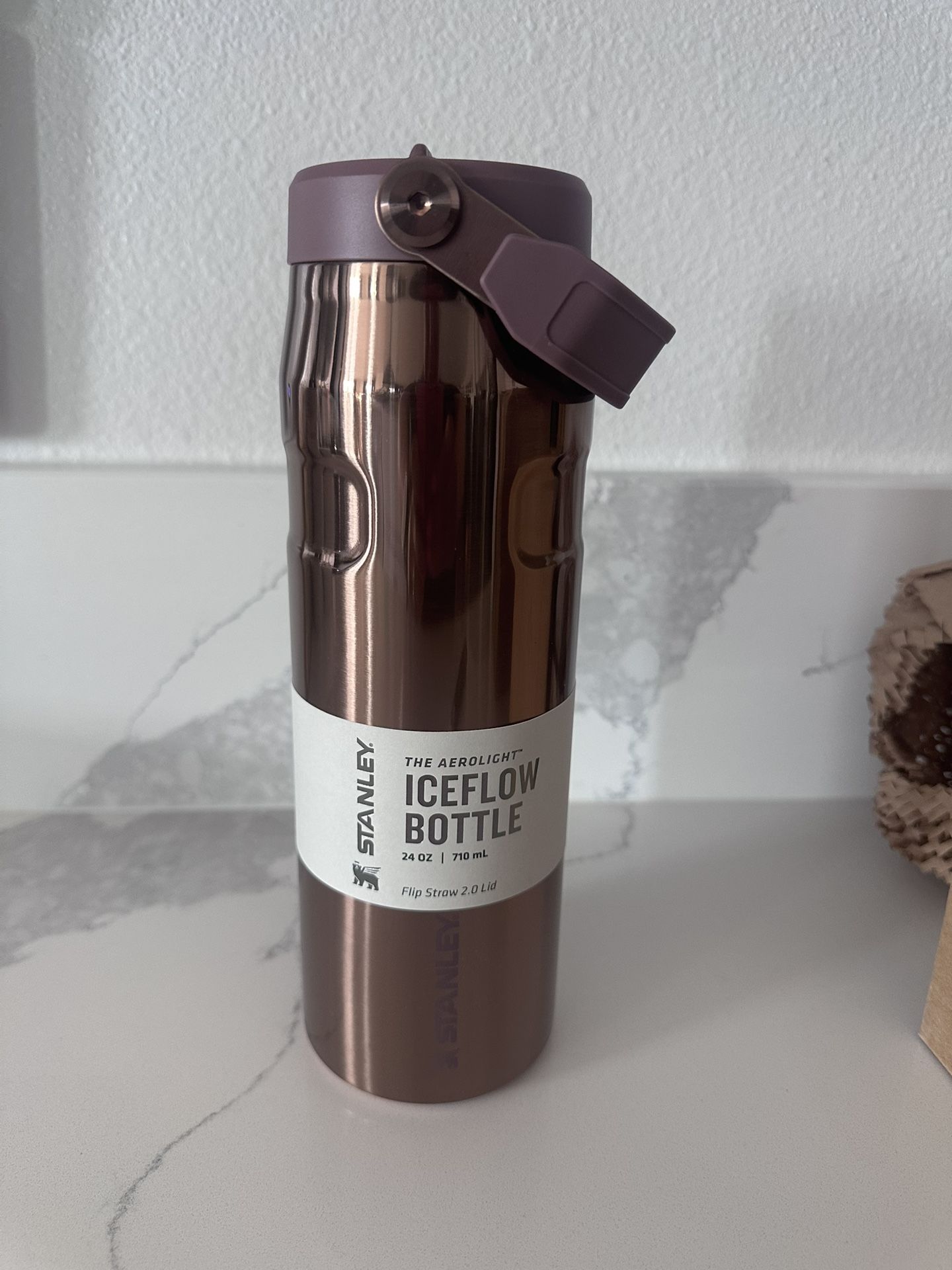 Stanley Rose gold IceFlow Bottle