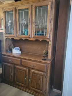 Solid wood hutch - 250obo