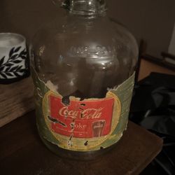 Vintage Coca-Cola 1-Gallon Glass Jug 