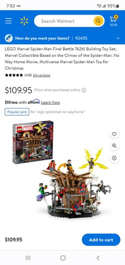 LEGO Spider-Man: No Way Home Final Battle – 76261