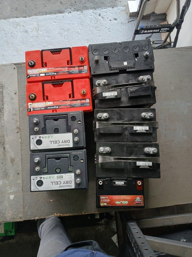 Marines And Solar Panels And Rv Batterys
