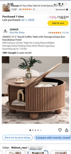 Coffee table , new and perfect condition